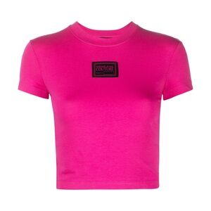 Versace fitted crop top